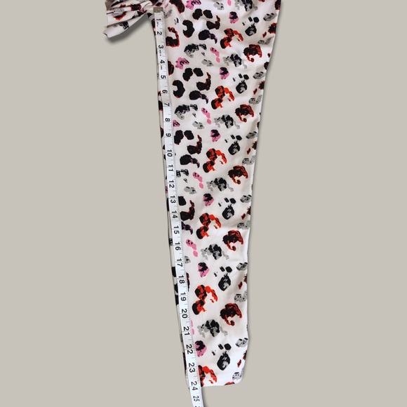 🏃🏽‍♀️Ivory Racerback Activewear Set Multicolor Animal Print SAGE COLLECTIVE - Picture 15 of 16